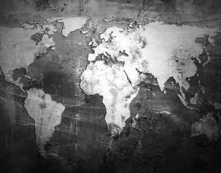 Фотошпалери Карта на чорному 28935