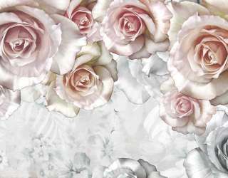 Фотошпалери Об'ємні троянди 22454