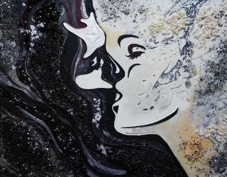 Фотошпалери Інь янь з каменю 24933