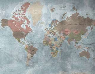 Фотошпалери стильна карта 28816