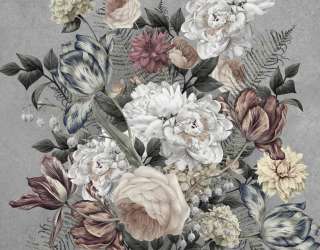 Фотошпалери Вінтажні квіти 22539