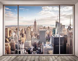 Фотошпалери Нью Йорк з вікна 22991