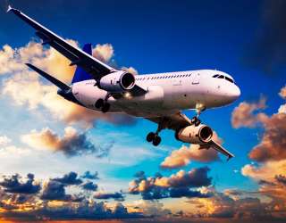 Фотошпалери Літак в хмарах 9391