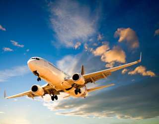 Фотошпалери Літак в хмарах 9389