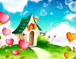 Фотошпалери Будиночок феї 2286