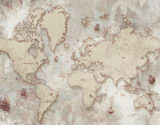 Фотошпалери 3Д карта 28348