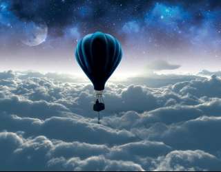 3д фотообои Воздушный шар 19746