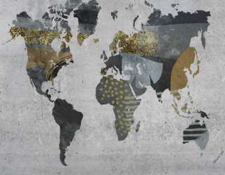 Фотошпалери дизайнерська карта 26760