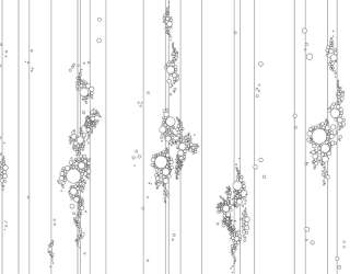 Фотошпалери у стилі line art 28356