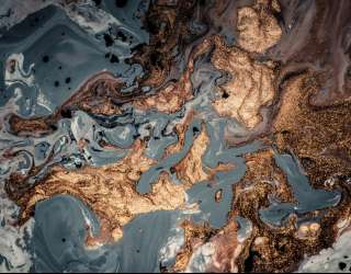 Фотошпалери Золотий флюїд 24544