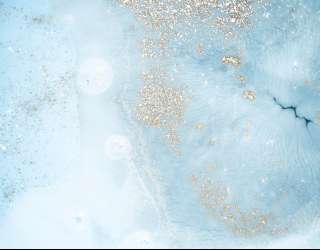 Фотошпалери Блакитний флюїд з сріблом 25255