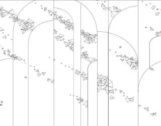 Фотошпалери векторні лінії 23989