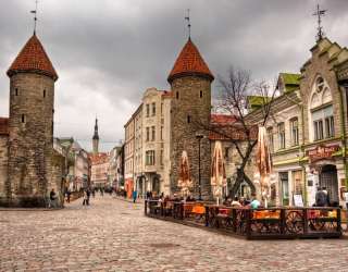 Фотошпалери Вулиця в Талліні, Естонія 3387