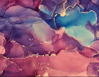 Фотошпалери Яскравий фіолетовий флюїд 25159