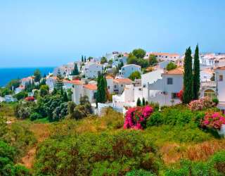 Фотошпалери Місто в Андалусії, курорт 0652