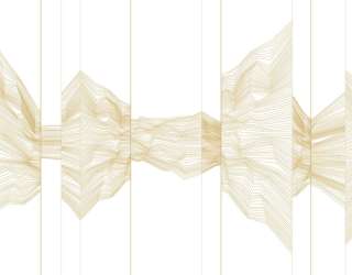 Фотошпалери золоті лінії 24310