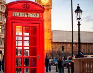 Фотошпалери Лондон, телефонна будка 3891