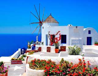 Фотошпалери о. Санторіні, Греція 0673