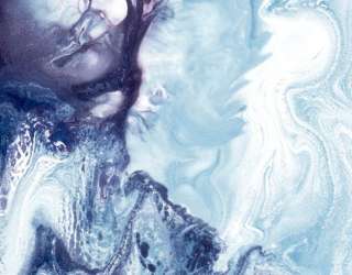 Фотошпалери Синьо-фіолетовий флюїд 24781