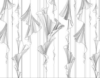 Фотошпалери векторні візерунки на білому тлі 24238_1